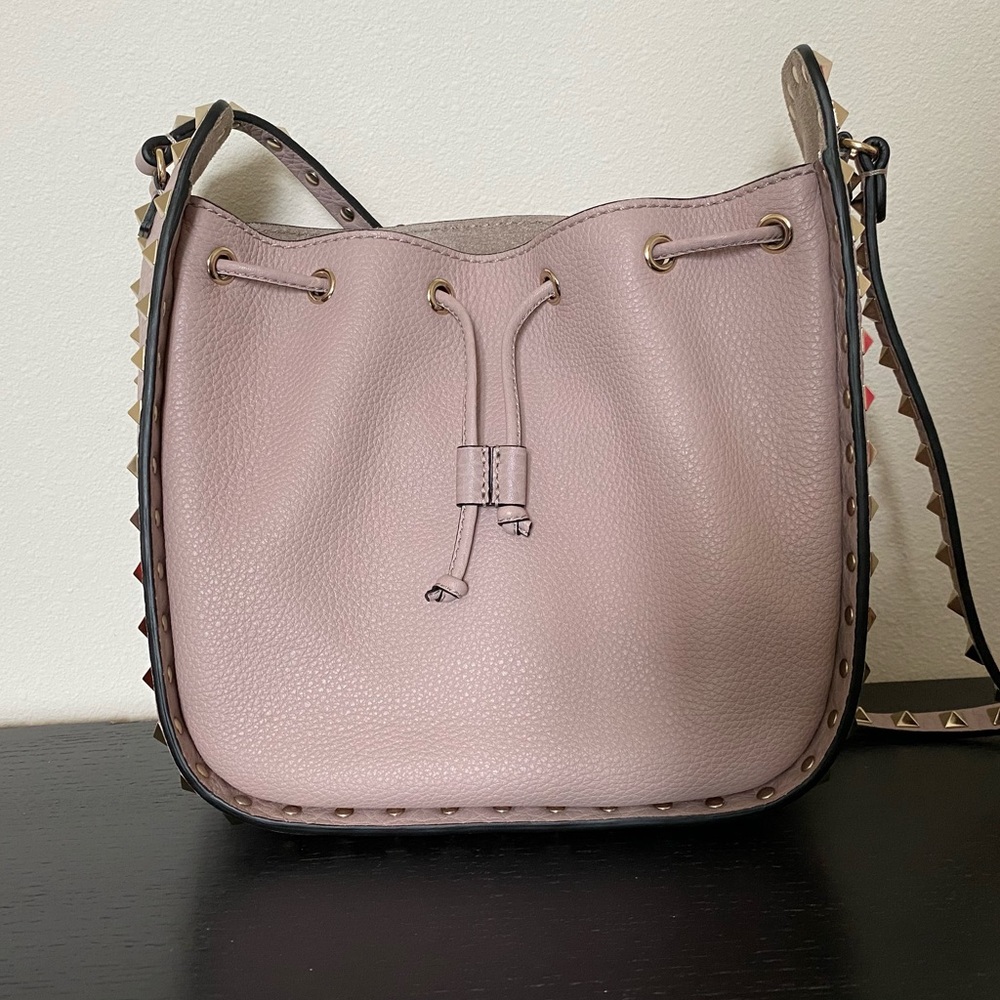 Valentino Studded Bucket Bag - Picture 2 of 13